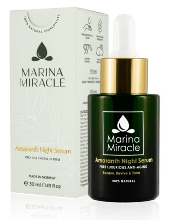 Amaranth night serum 30ml- Nattserum AHA-syra