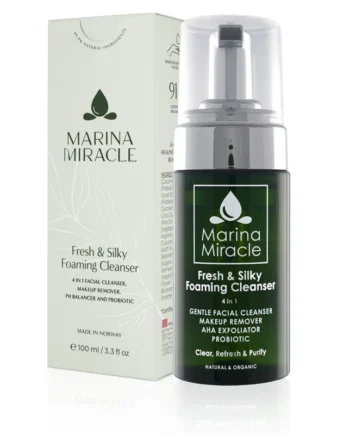 Fresh and silky foaming cleanser 100ml - Ansiktsrengöring