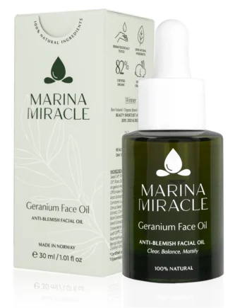 Geranium face oil 30ml - Ansiktsolja fet hud