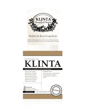 Doftljus - Bubbel & Rosa Grapefrukt