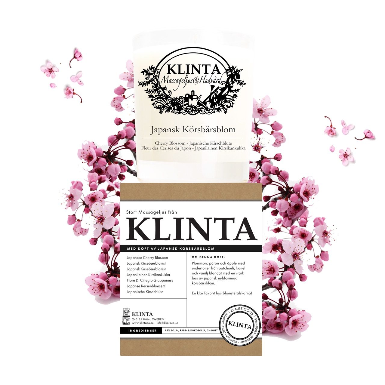 Doftljus - Japansk Körsbärsblom - Bild 2