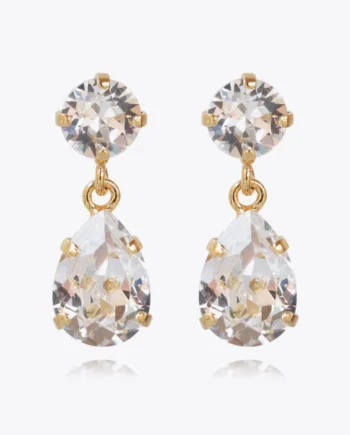 Mini Drop Earrings - Gold