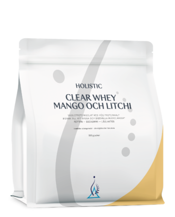 Clear Whey vassleproteinisolat mango och litchi, 500g