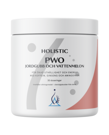 PWO jordgubb och vattenmelon, 345 g