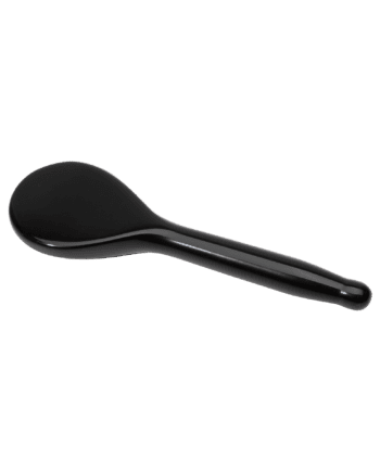 Gua Sha Spoon Black Obsidian